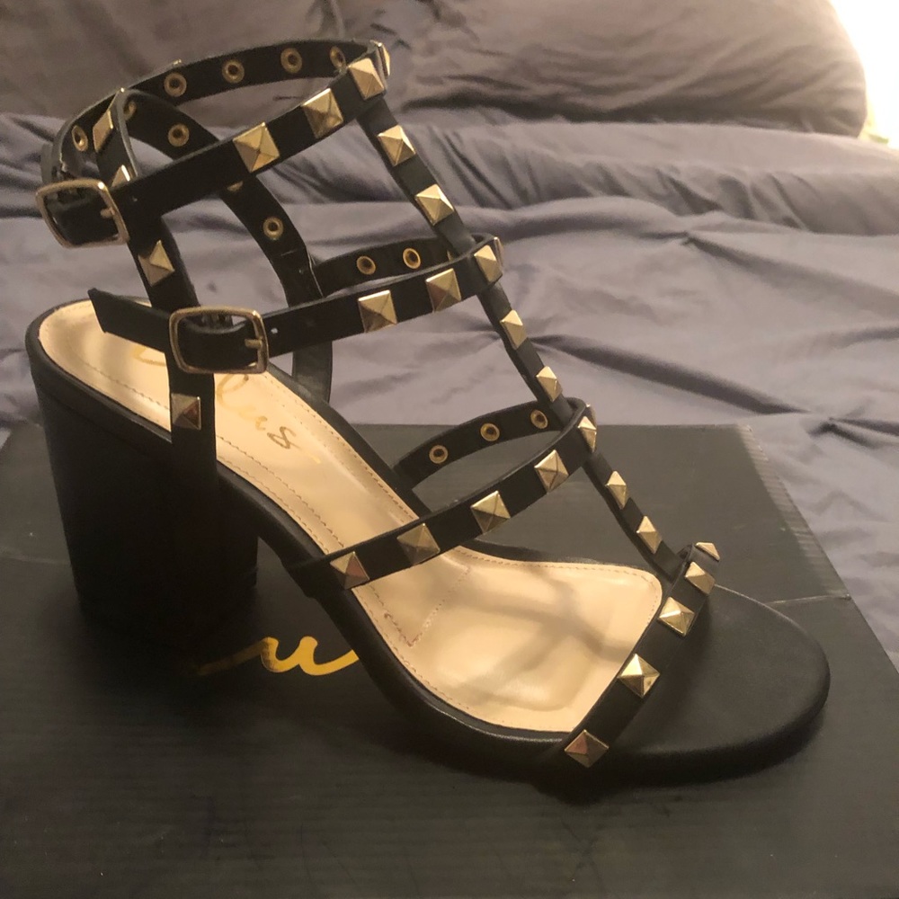 Lulus pyramid stud sandal